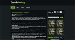 Desktop Screenshot of domainhookup.com